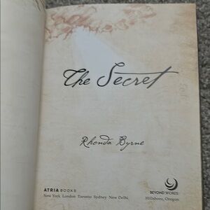 The Secret by Rhonda Byrne Hardcover
